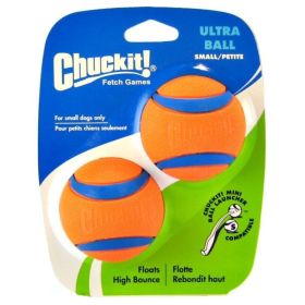 Chuckit Ultra Balls (Option: Small  2 Count  (2" Diameter))