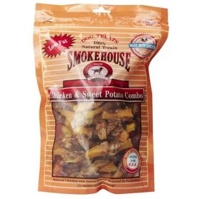 Smokehouse Chicken and Sweet Potato Combo Natural Dog Treat (Option: 16 lb)